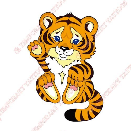 Tiger Customize Temporary Tattoos Stickers NO.8889